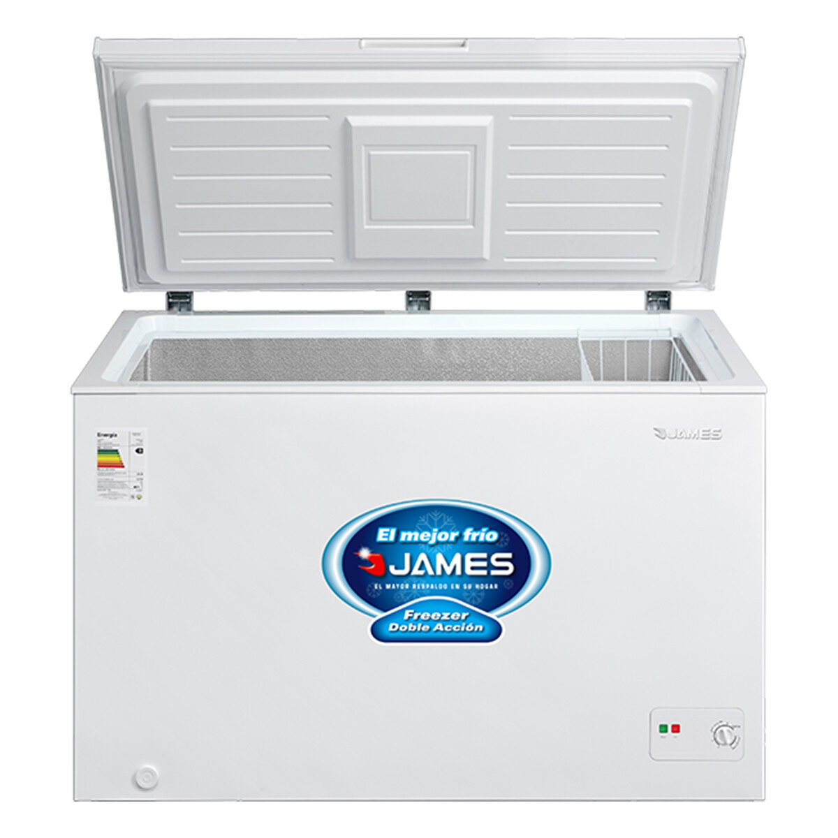 Freezer Horizontal James Fhj 410 M - FREEZER JAMES FHJ 410 M 6345 HORIZONTAL 