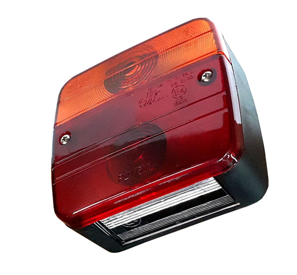 Faro trasero bicolore para remolque