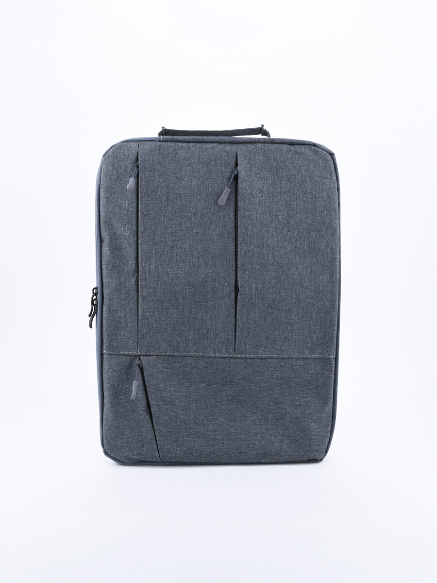 MOCHILA PARA LAPTOP - GRIS 