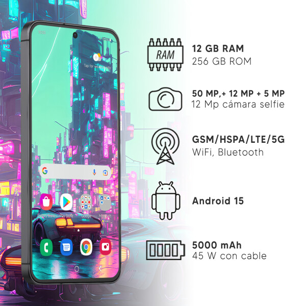 Samsung Galaxy A56 12/256 Gb 5g + Regalo NEGRO