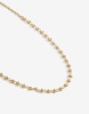 Collares Cortos Metal Collar Corto Cubic Zirconia - Dorado