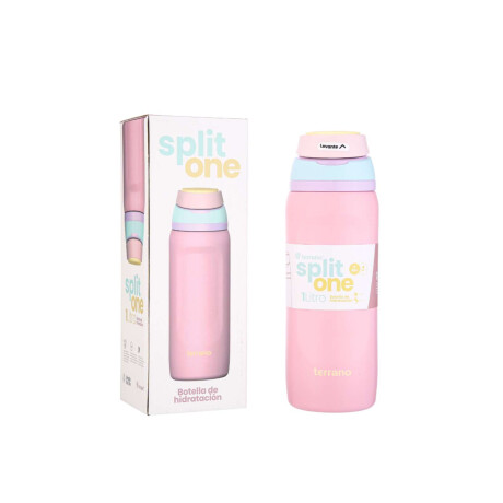Botella Termica Split One Pop Up 1Lt. Rosado