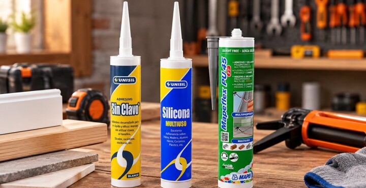 Silicona, adhesivo o sellador: cuál usar en cada reparación