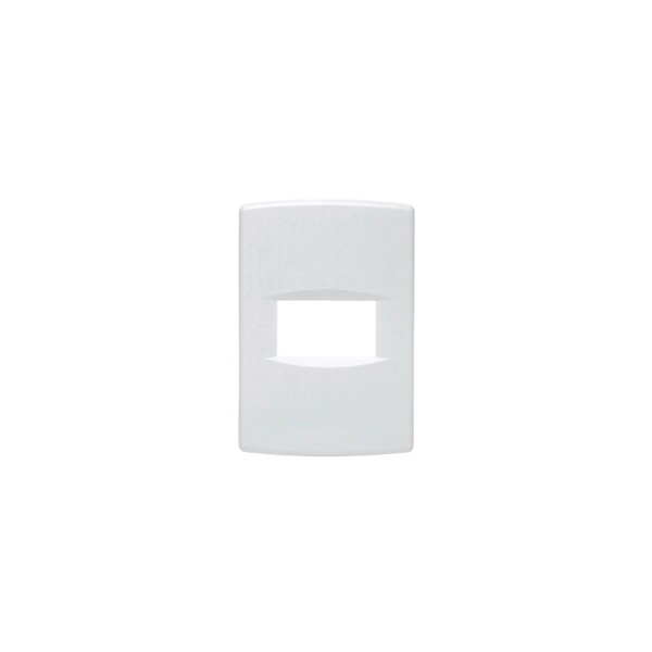 PLAQUETA 1 MODULO CON SOPORTE SICA 397100 Plaqueta 1 Modulo Con Soporte Sica 397100