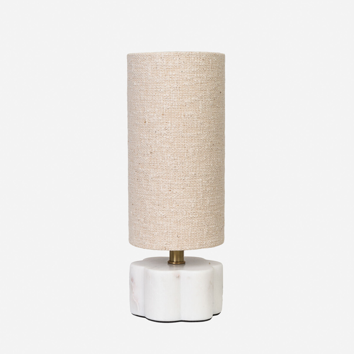 LAMPARA - MARMOL BLANCO DE MESA 