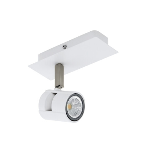 Spot acero blanco 1XGU10 INCL 5W 3000K VERGIANO EG2194