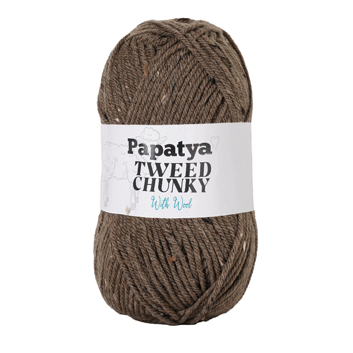 tweed chunky - tostado 