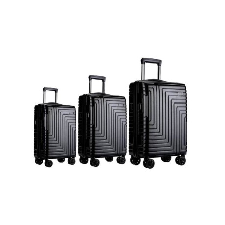 Set de 3 Valijas de Mano Rígidas Negro