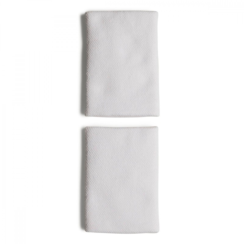Bandas Adidas Tennis Wristbands 2-Pack Unisex Blanco