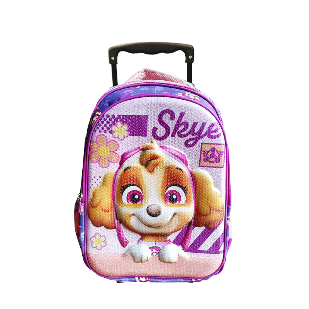 Mochila Paw Patrol De Carro - Skye Rosa 