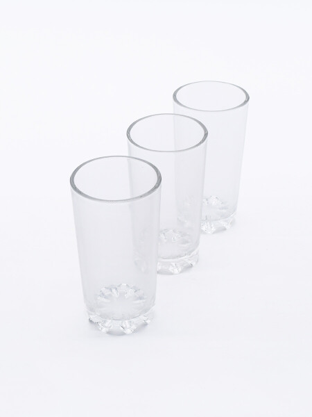 VASO TANDRA SET X 3 TRANSPARENTE