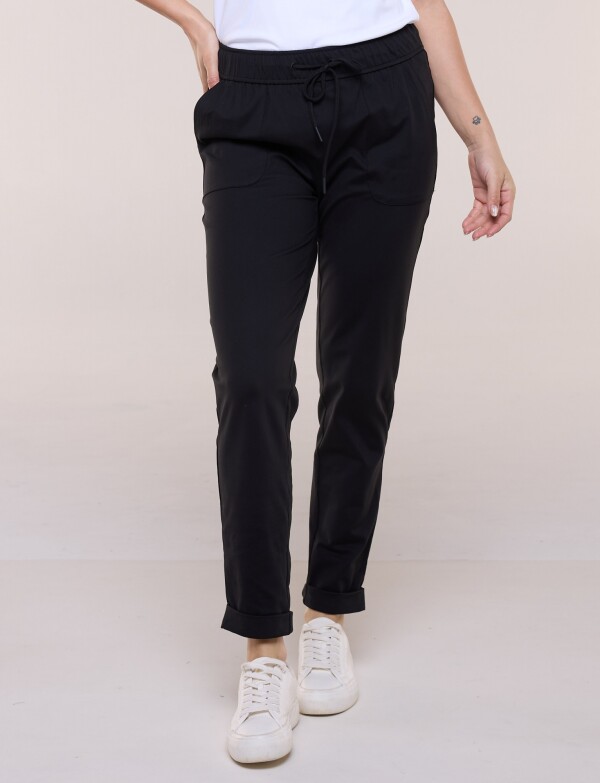 Jogger Dobladillo NEGRO