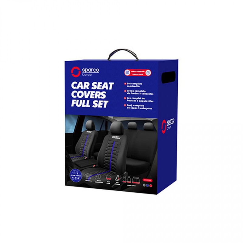 Sparco Cubre Asiento Azul