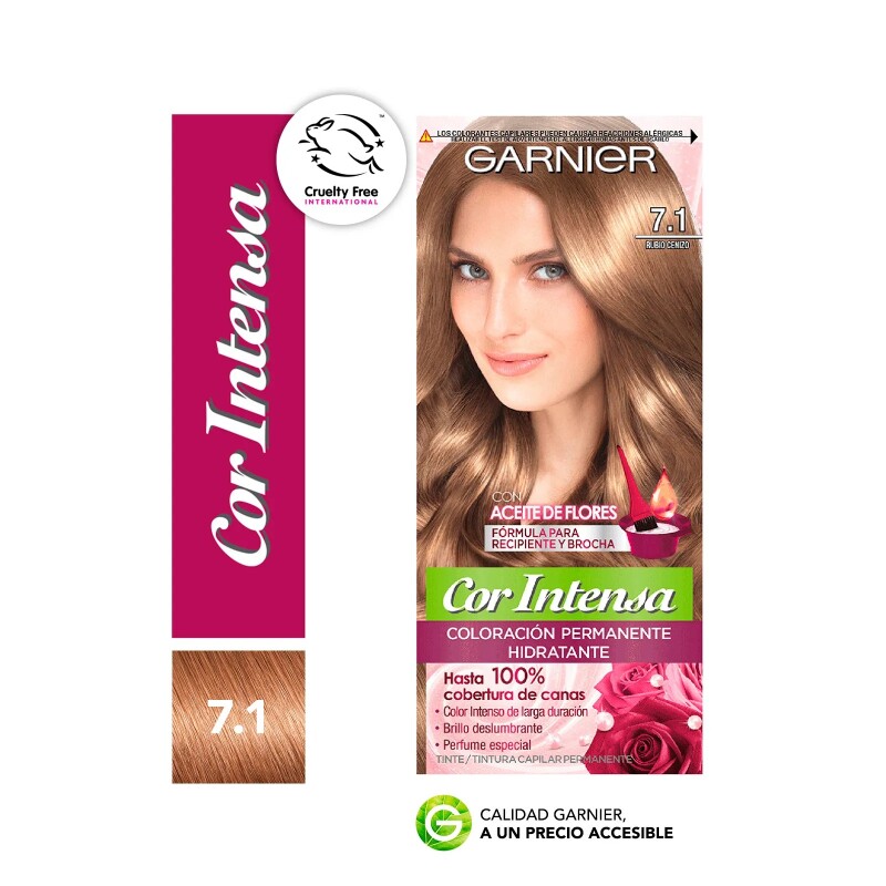 Tinta Nutrisse Cor Intensa N°7.1 Tinta Nutrisse Cor Intensa N°7.1