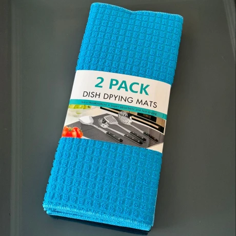 Escurridor De Vajilla De Microfibra Pack Con 2 Unidades 45cm x 60cm Escurridor De Vajilla De Microfibra Pack Con 2 Unidades 45cm x 60cm