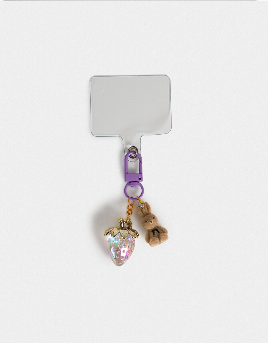 Accesorio Para Celular Con Charm 