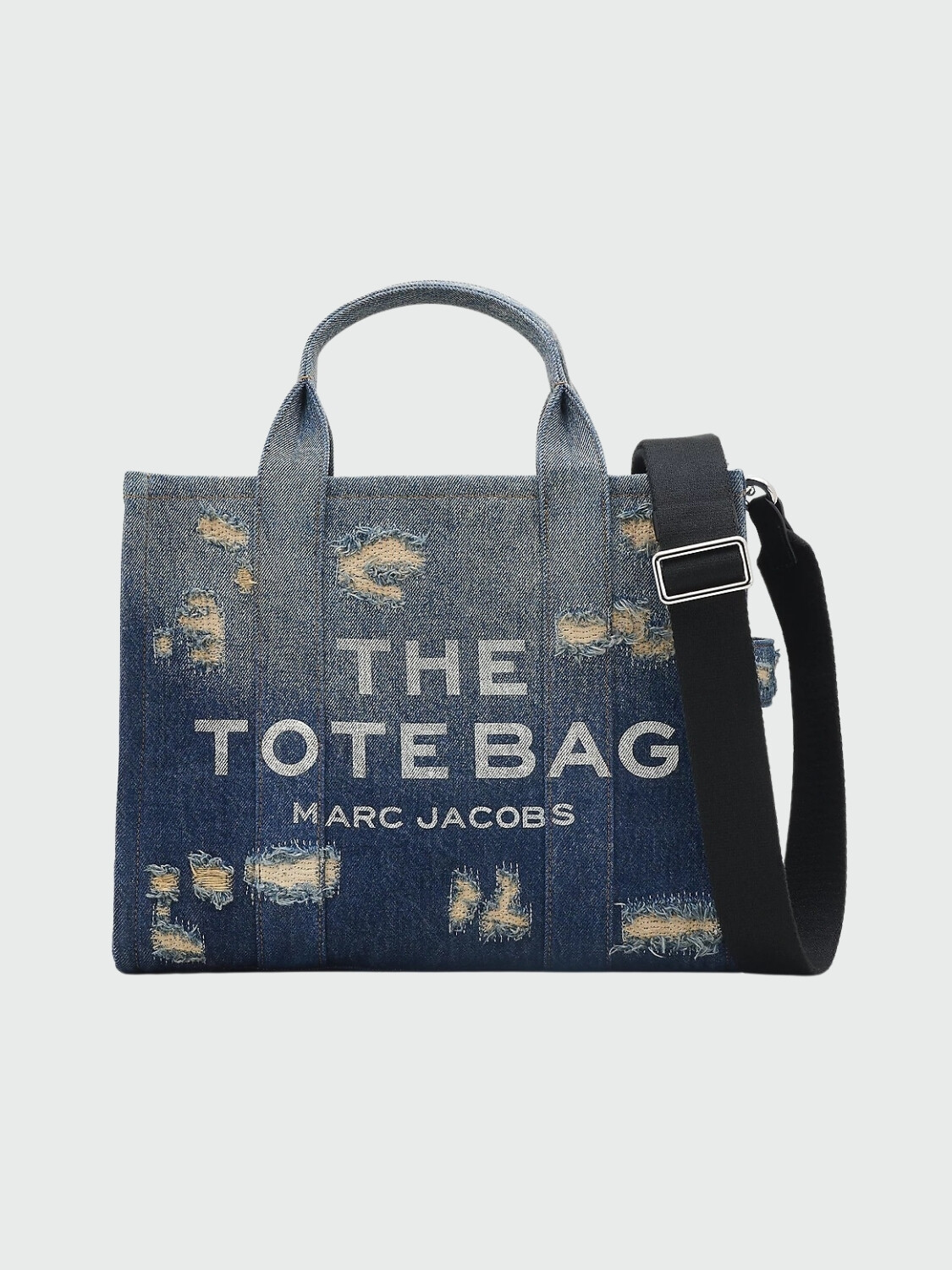 Marc jacobs - THE RIP AND REPAIR DENIM MEDIUM TOTE BAG 491