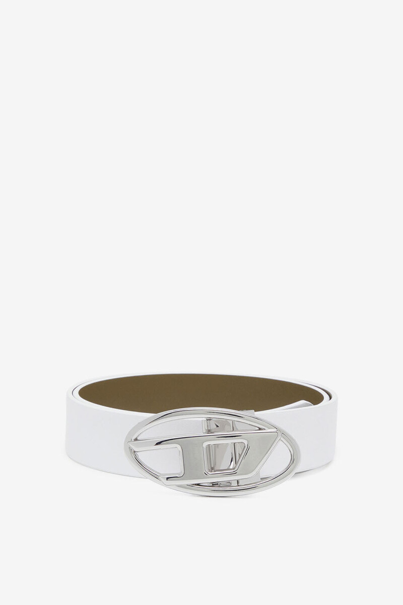 CINTURÓN LOGO D REVERSIBLE Blanco