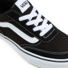 Championes Vans Brooklyn LS de Mujer - VN000D7UBZW1 Negro-blanco