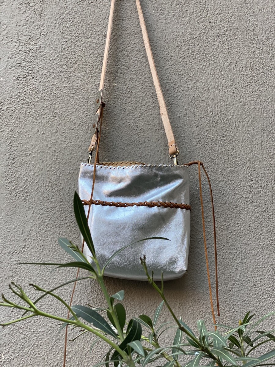Jewel Envelope Bag - Plateado 