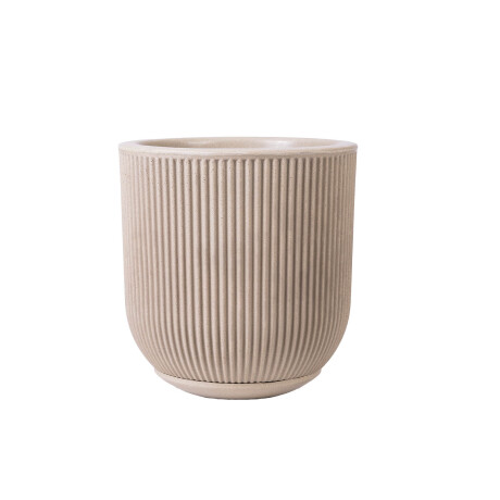 MACETA PLASTICO NATURAL-BEIGE SP27