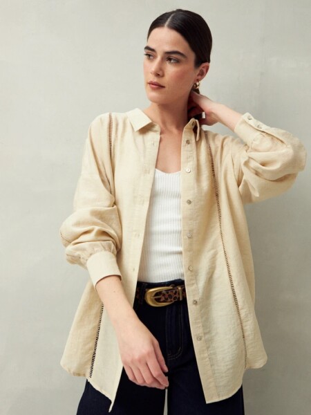 CAMISA D.CASSIN BELMA ALMENDRA