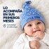 Gorro Para Bebé Recién Nacido x3 100% Algodón Con Nudo Azul 1