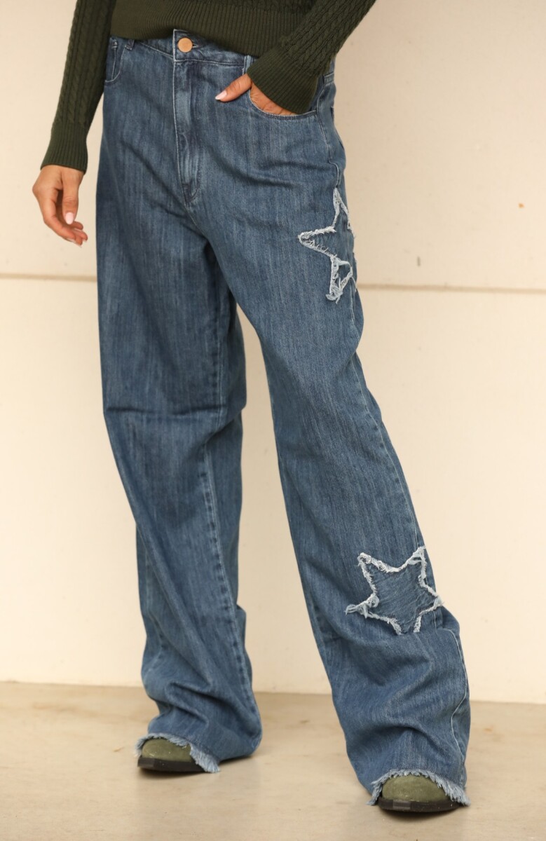 Jean Stars - Blue 
