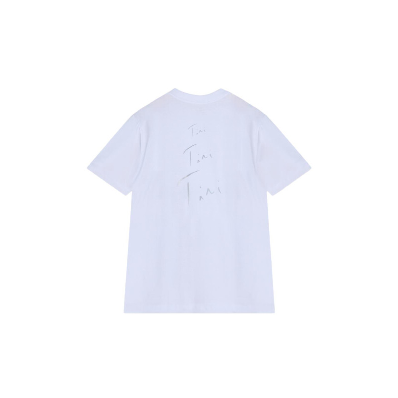 REMERA UNDER ARMOUR TINI FUTTTURA Mujer 6018083-100 Blanco