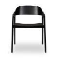 Silla Oslo Brazos Black