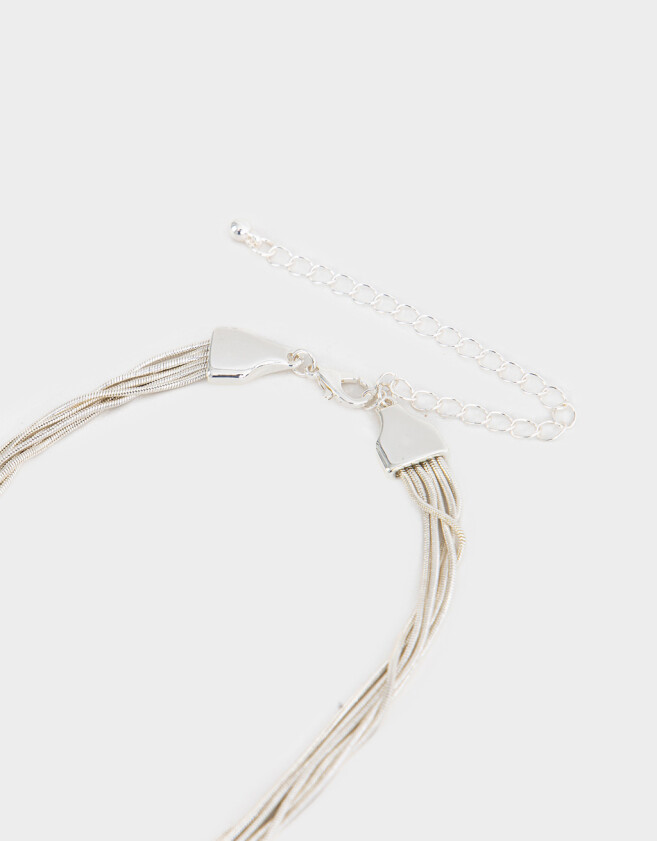 Collares Cortos Premium Silver Cortos - Plateado