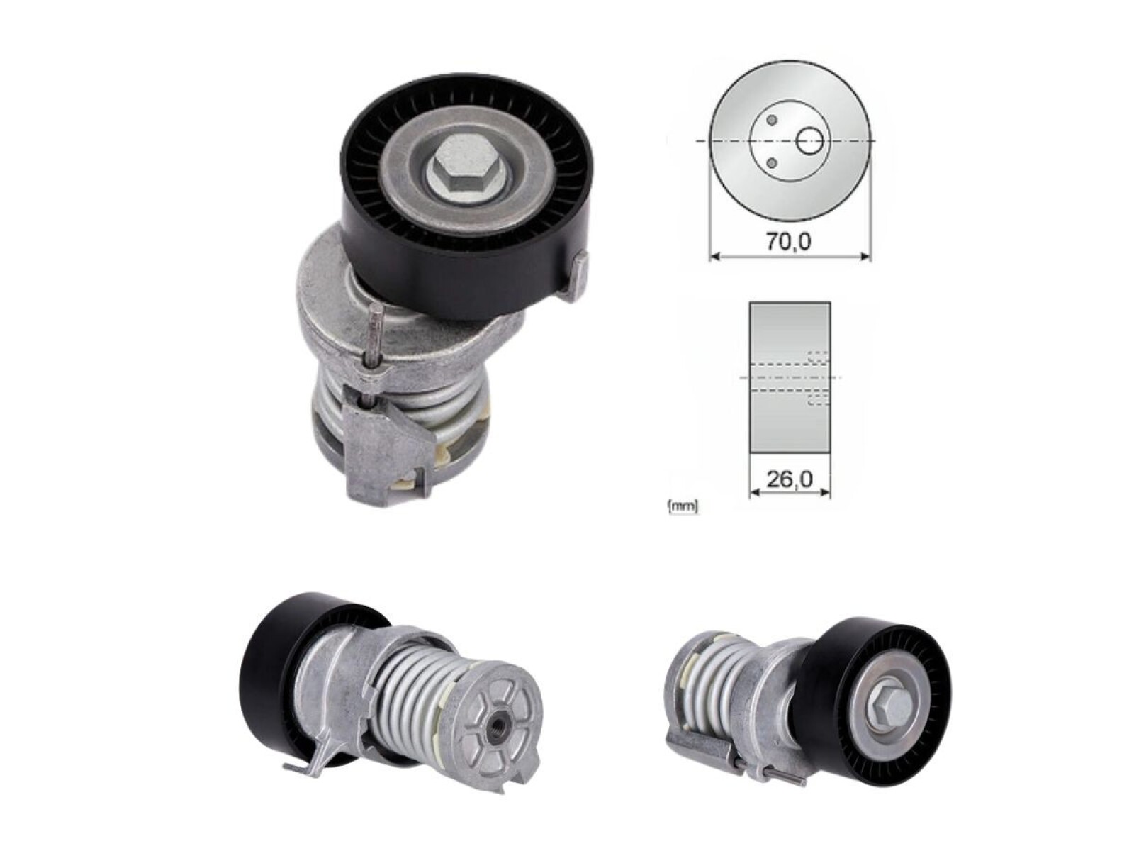 Tensor Correa De Accesorios 