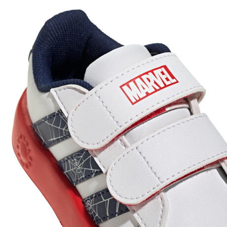 Championes adidas Marvel Grand Court de niño White/red