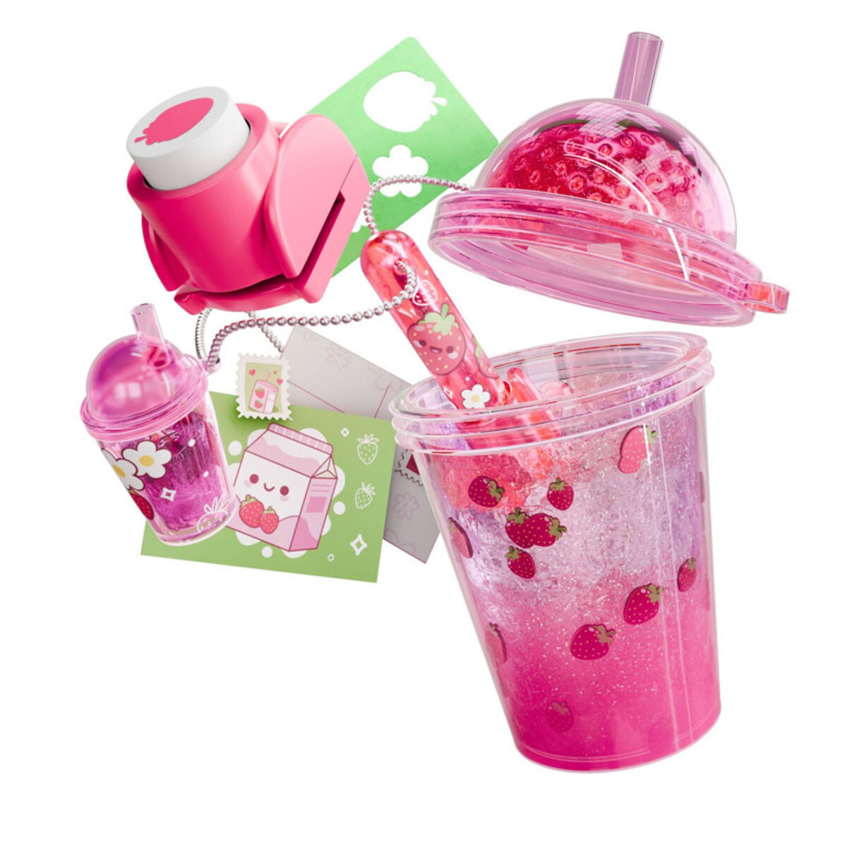 Vasos Mini Cute Cups Real Littles Accesorio de Mochila Real Littles - Berrylicious 