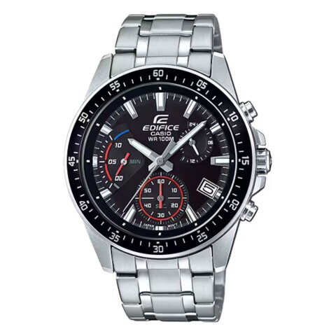 Reloj Casio Edifice EFV540D-1AVUDF para hombre con correa de acero Reloj Casio Edifice Efv540d-1avudf Para Hombre Con Correa De Acero