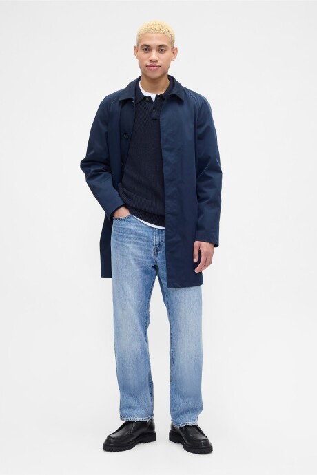 Buzo Tipo Polo Rib Hombre Tapestry Navy