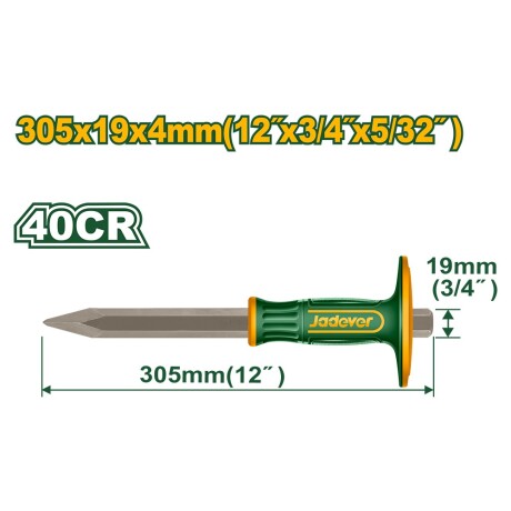 Cincel Frio Hormigón 305mm Cincel Frio Hormigón 305mm