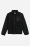 Campera en corderito NEGRO