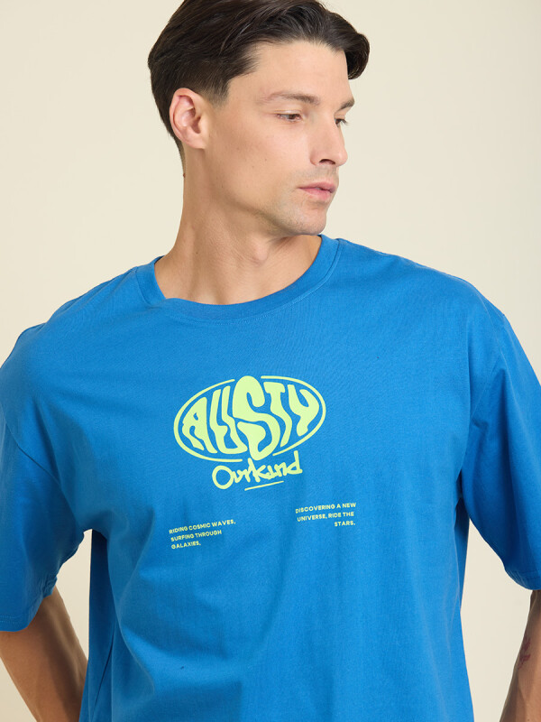 T-SHIRT AZORES RUSTY Azul