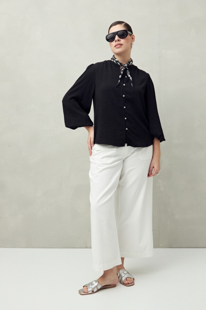 CAMISA BLOSSOM Negro