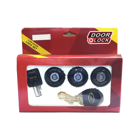 CERRADURAS Y PARTES - KIT 3 CILINDROS DE PUERTA UNIVERSAL CON LLAVE - CERRADURAS Y PARTES - KIT 3 CILINDROS DE PUERTA UNIVERSAL CON LLAVE -