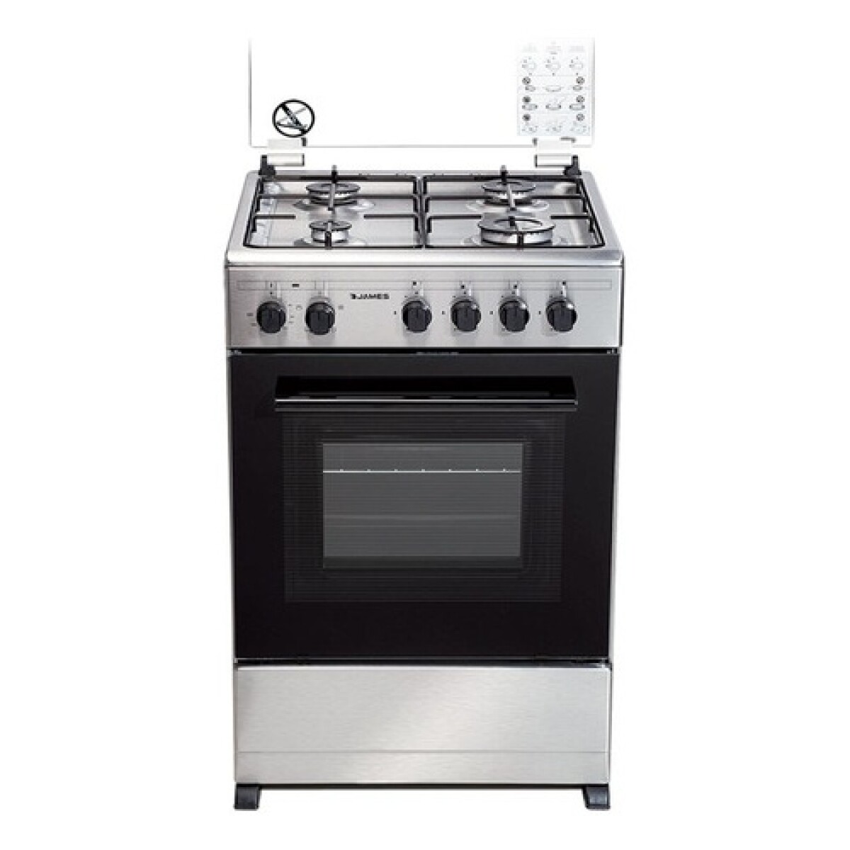 Cocina Combinada James C-555 TKS INOX Con Grill 