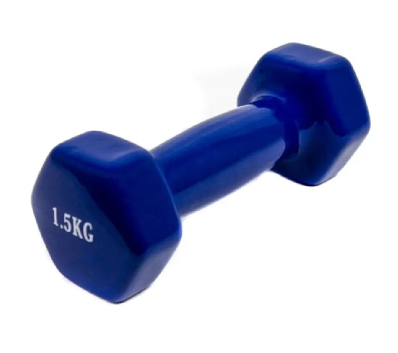 Mancuerna engomada de 1.5KG - Azul 