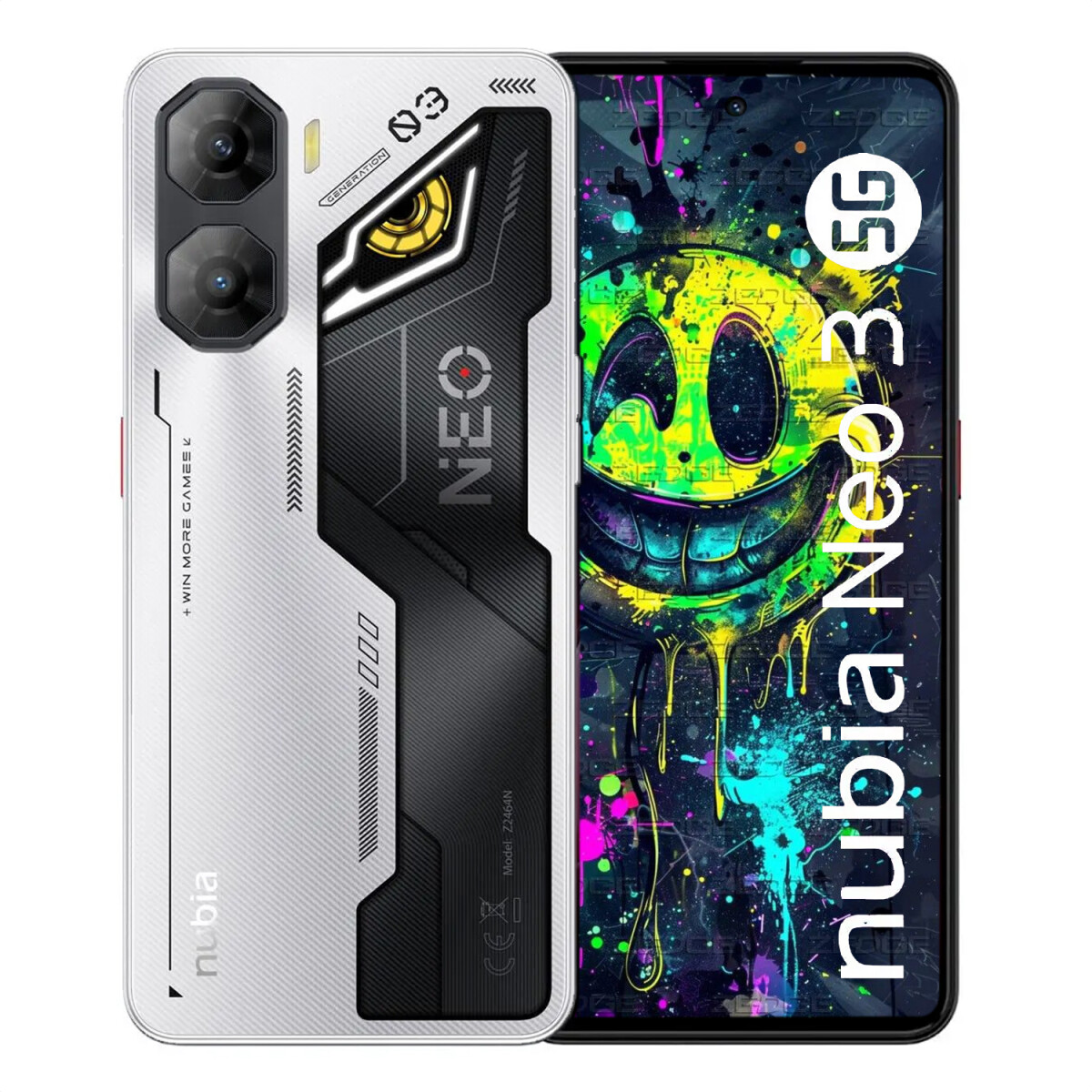 Zte Nubia Neo 3 5g Gamer 8gb + 12gb Ram 256gb - GRIS 