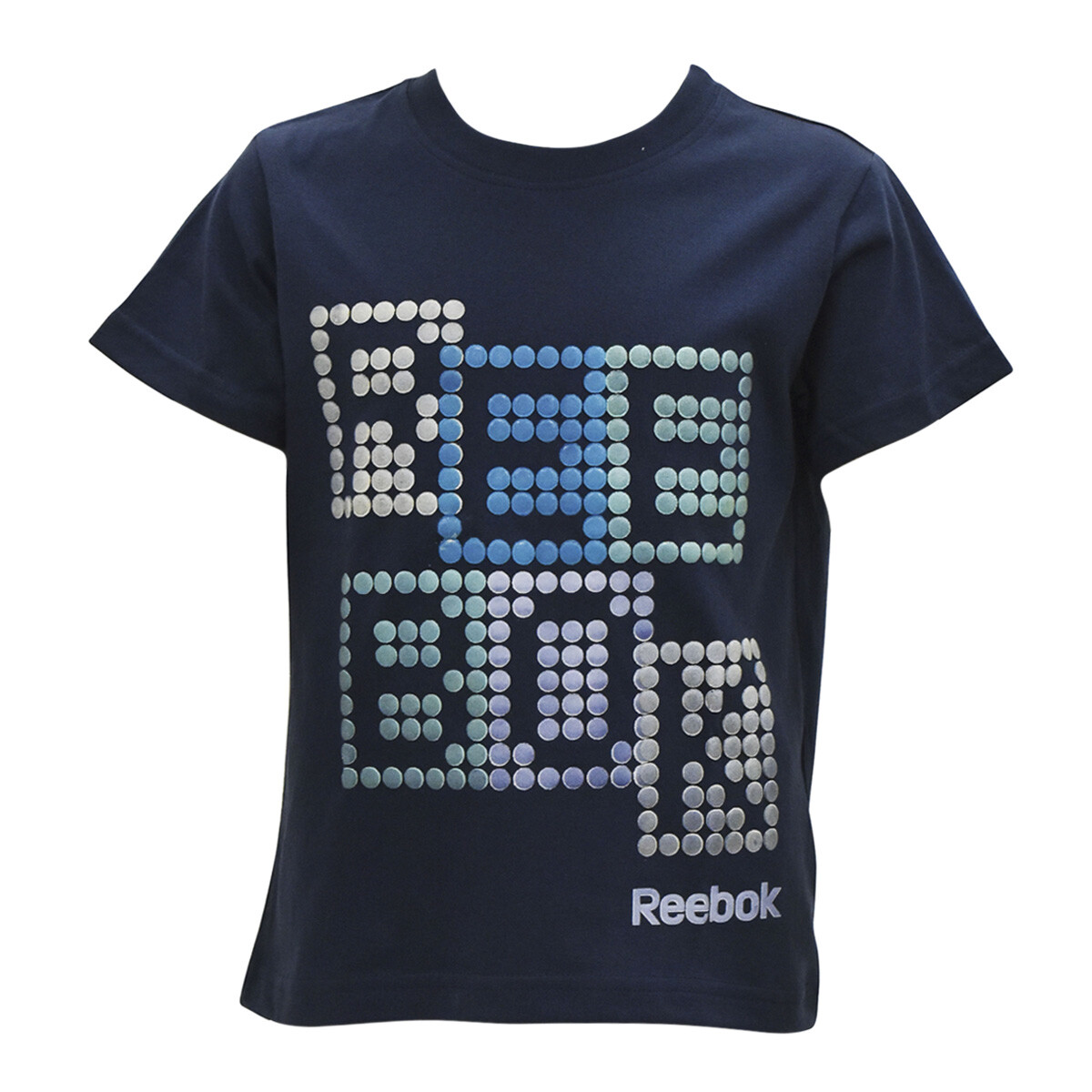 Remera Infantil Reebok Insignia Urbana y Casual para Niños - Azul Marino 