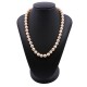 Collar perlas de cultivo y broche de oro 18k. Collar perlas de cultivo y broche de oro 18k.