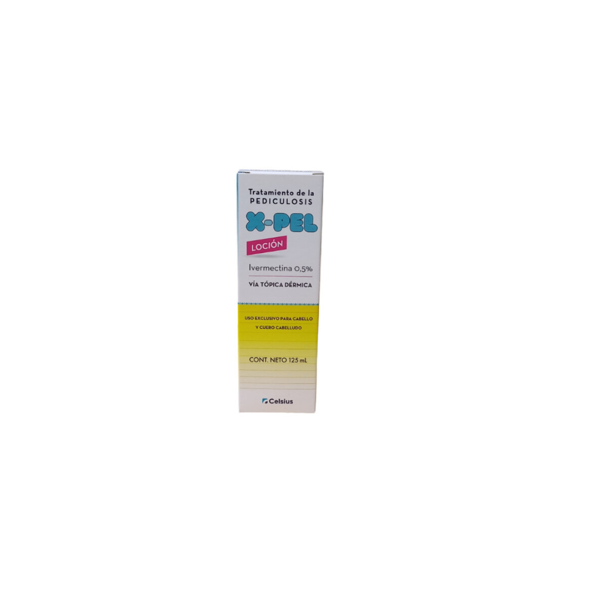 Tratamiento De Pediculosis X-PEL Loción 125 ml 