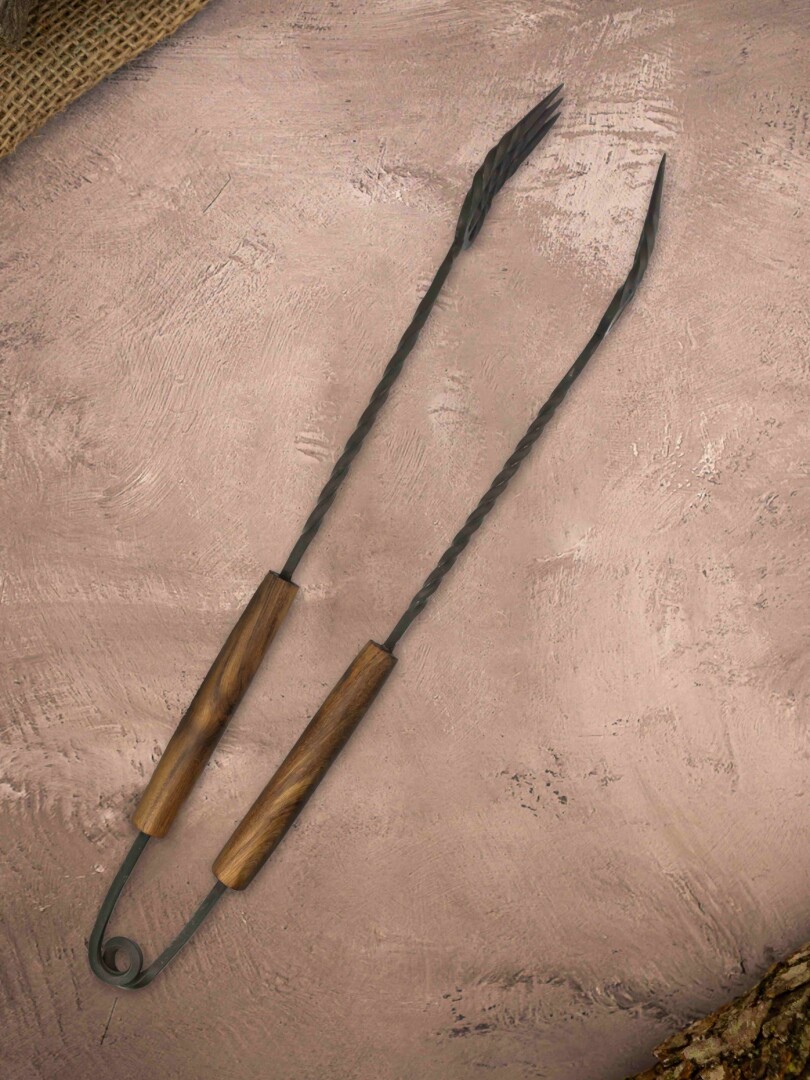 Pinza de carne con tenedor Pinza de carne con tenedor