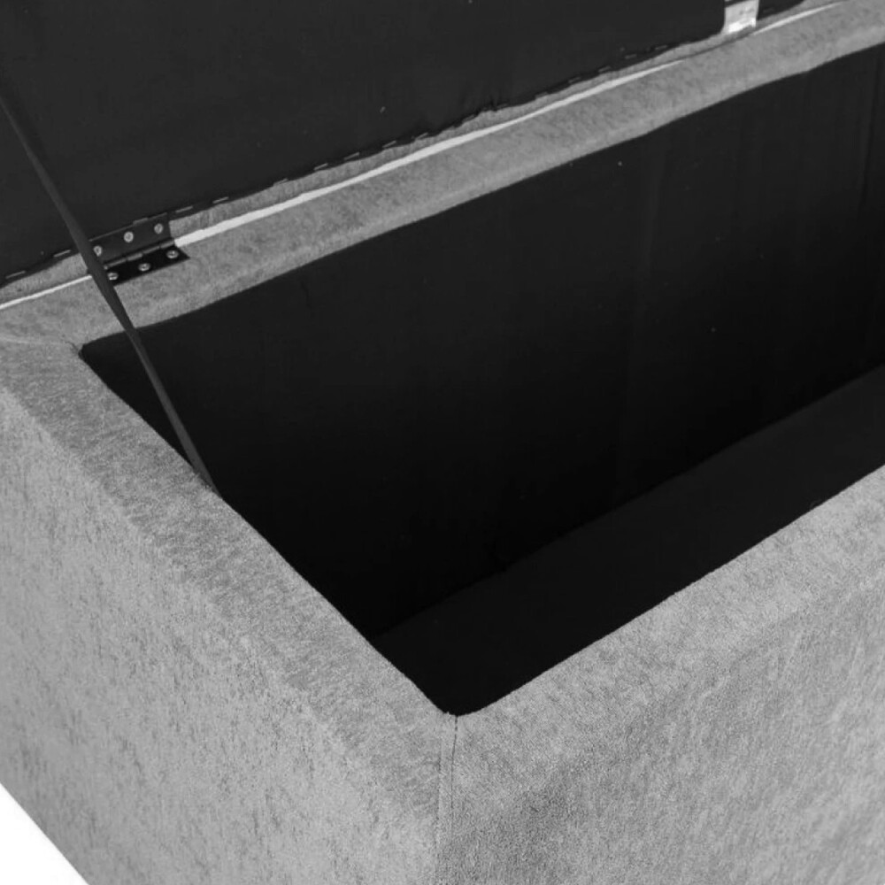 Baúl Cairo - 140 cm - 2 plazas Gris
