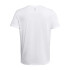 UA LAUNCH SHORTSLEEVE-GRN WHT-100